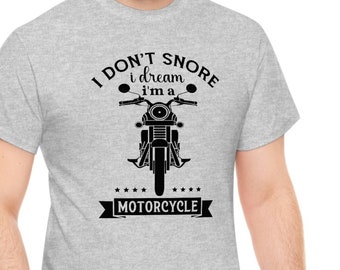 Biker Dad T-Shirt: Funny Motorcycle Gift for Father's Day