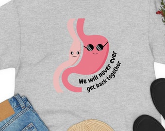 Funny Gastric Sleeve T-Shirt: Bariatric Surgery Weight Loss Gift