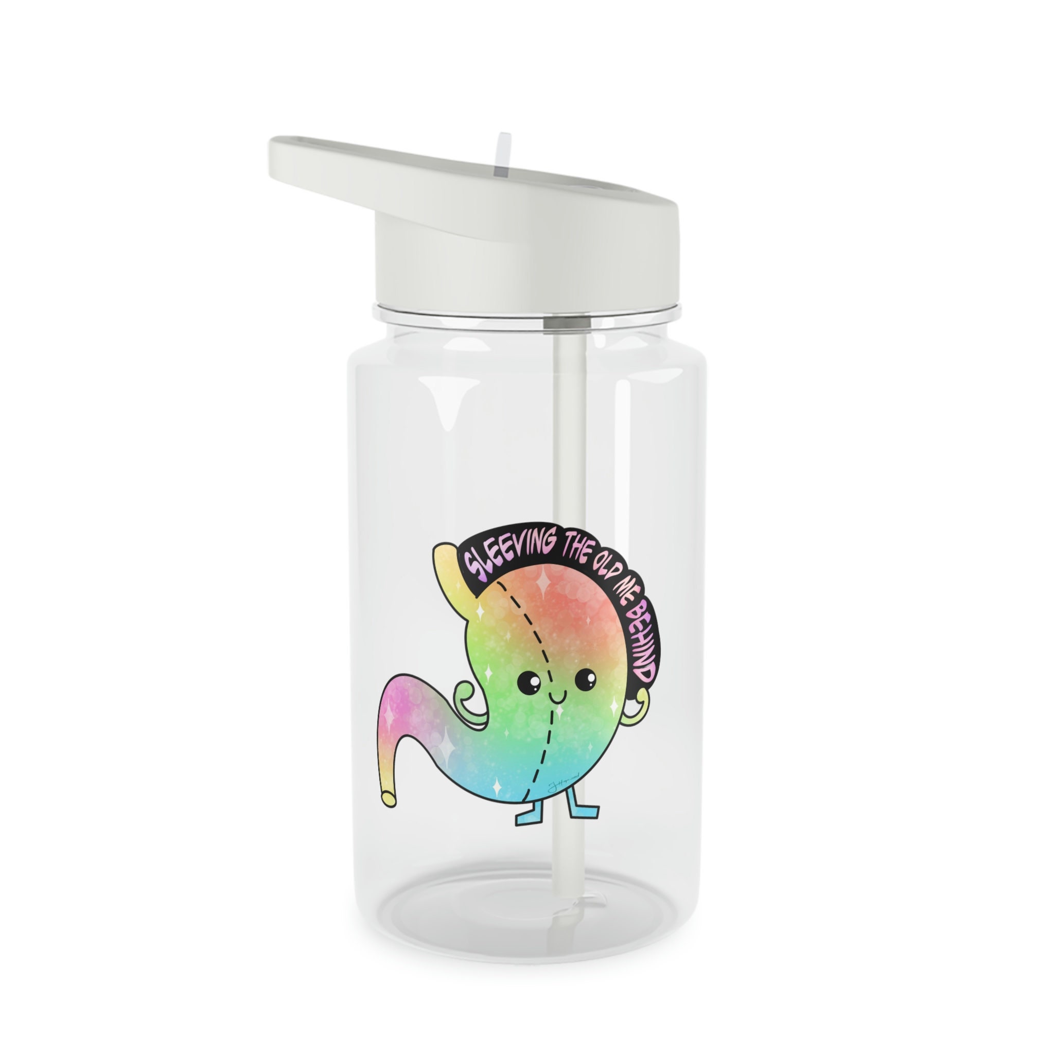 Gastric Sleeve Tritan Water Bottle 16.9 OZ, Bariatric Surgery Water