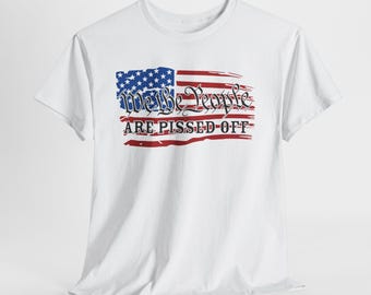 We The People American Flag Memorial T-Shirt