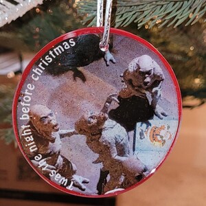 The Gate&#39;s Demons Twas the Night Before Christmas Horror Ornament