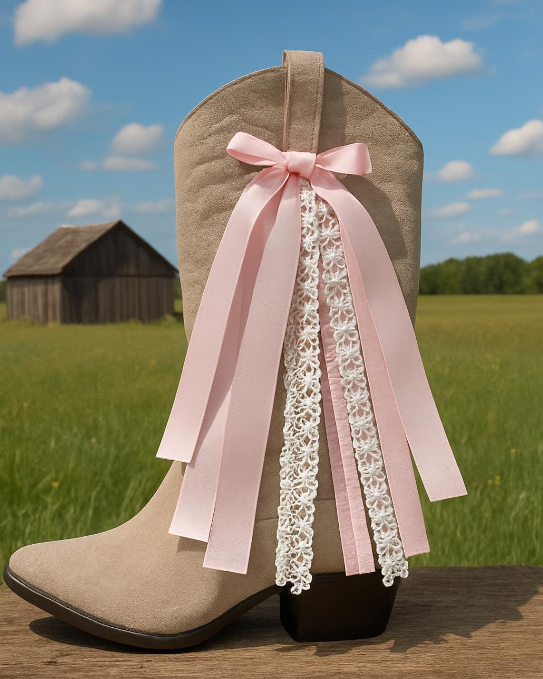 Boot Rivbons For Megan TRENDING Megan Cloud 9 Boot Bows | Western Boot Accessories | Country ...