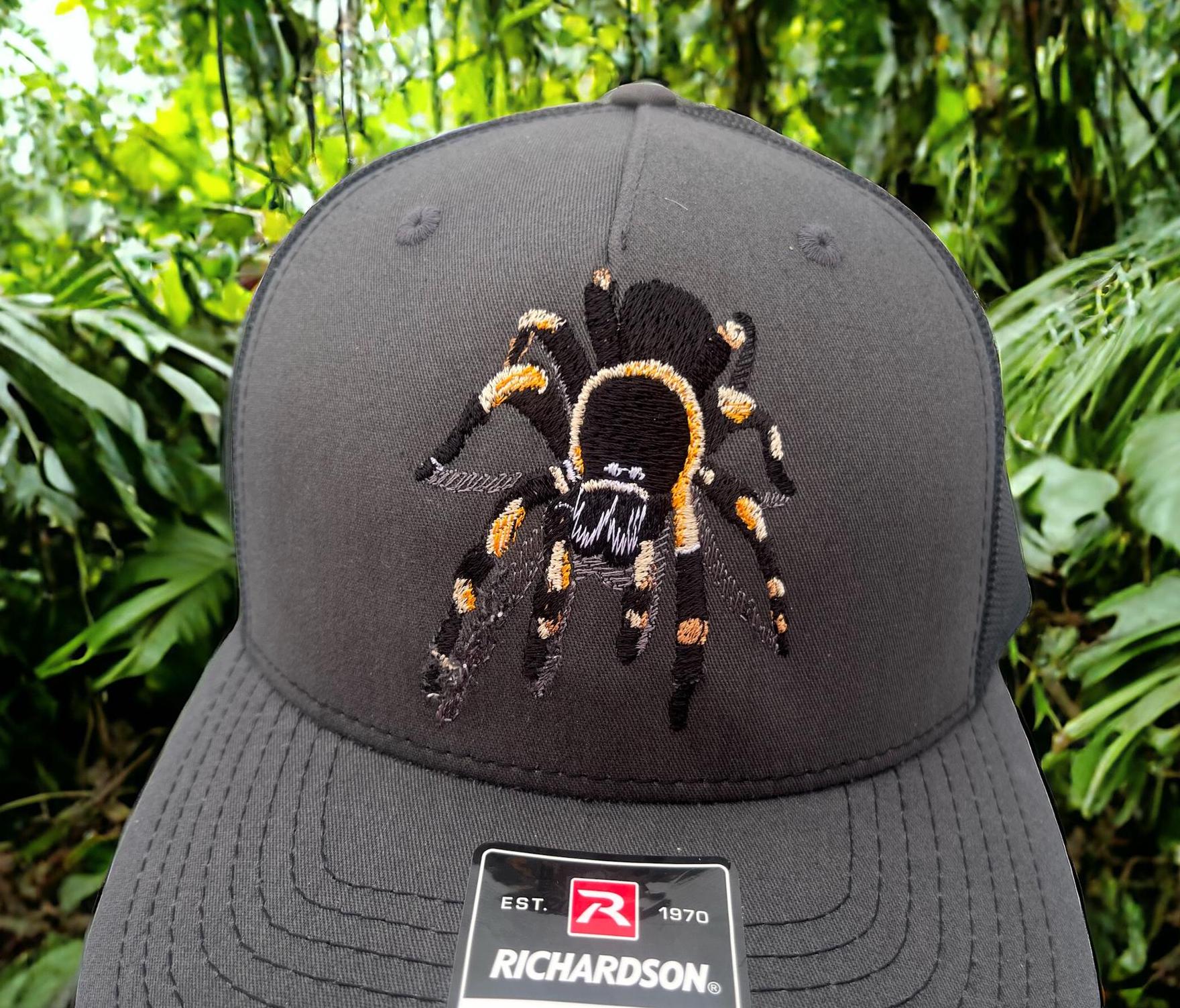 Spider Cap, Black Widow, Tarantula, Jumping, Red, 3D Spider  display picture 2