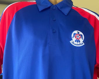 UASF Thunder Birds Aviation Enthusiasts Military Aerobatics Team Apparel Embroidered Polo Sport-Tek Micropique Sport-Wick military warbirds