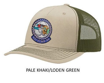 B-52 Nose Art Patch Cap, Veteran BUFF, 93rd Bomb Squadron