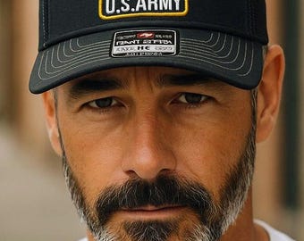 U.S. Army Insignia cap for Army veterans or anyone that wants to show their respect for the United States Army. Army patch style embroidered