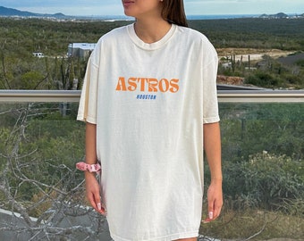 Comfort Colors® Camiseta de béisbol retro de los Astros, camiseta del día del juego, camiseta de Houston Texas, camiseta para amantes del béisbol, camiseta de Los Astros, regalo para los fanáticos de los Astros