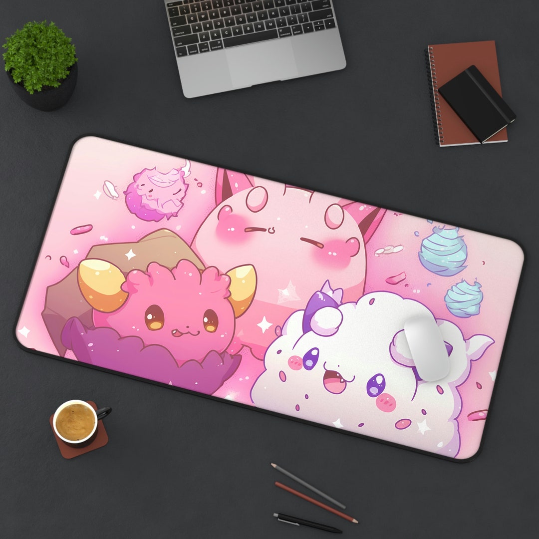 Kawaii Japanese Desk Mat 10 Anime Mousepad Cute Desk Mat Etsy