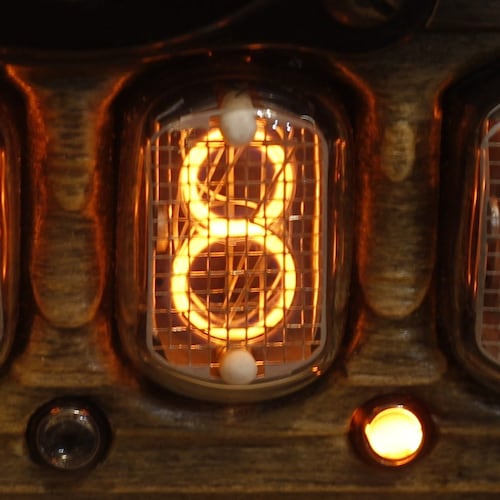 ニキシー管4本入り（12インチ）のセット。ニキシー時計用。テスト済み