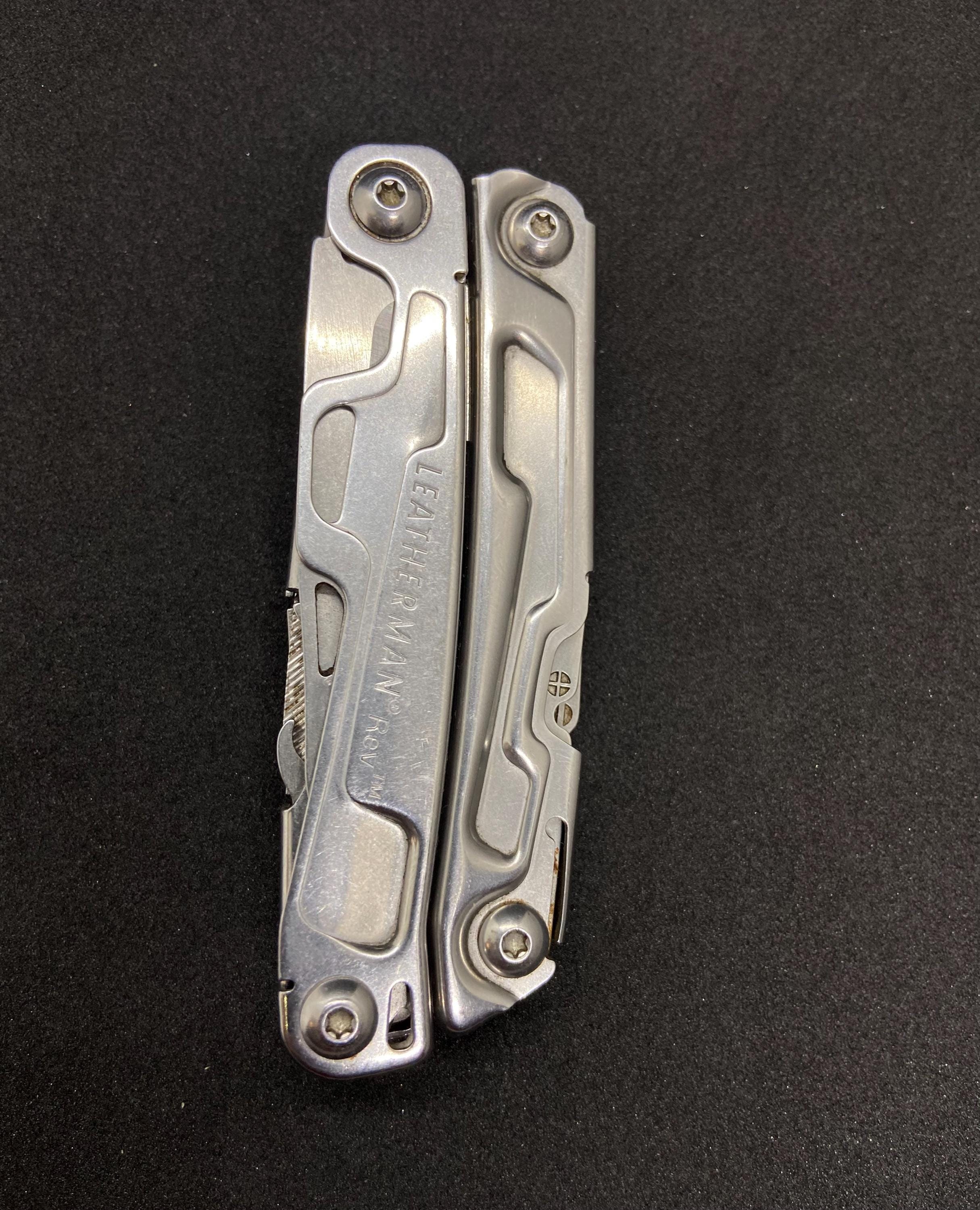 Outil De Bar Vintage Columbus, Multibar En Acier Inoxydable, Allemagne, Avec étui Cuir