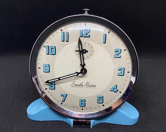 Vintage JAZ Repetition Alarm Clock – Silver Toned French