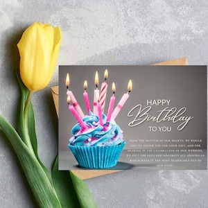 Cartão de feliz aniversário, cartão de desejo de aniversário incrível, cartão de aniversário personalizado, cartão de aniversário exclusivo, feliz aniversário Snarky para download