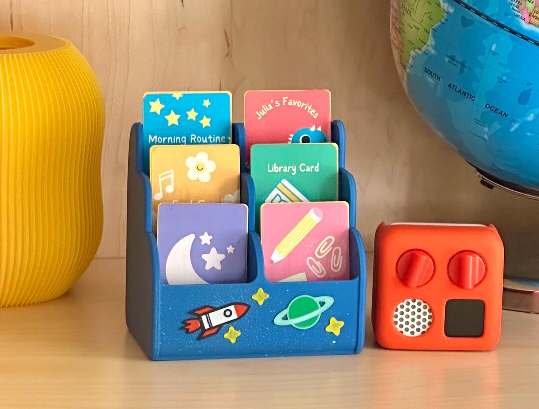 Space Themed Yoto Card Storage Small Yoto Card Holder - Etsy