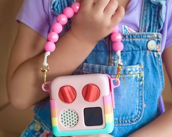 Yoto Mini compatible case with plastic crossbody connector