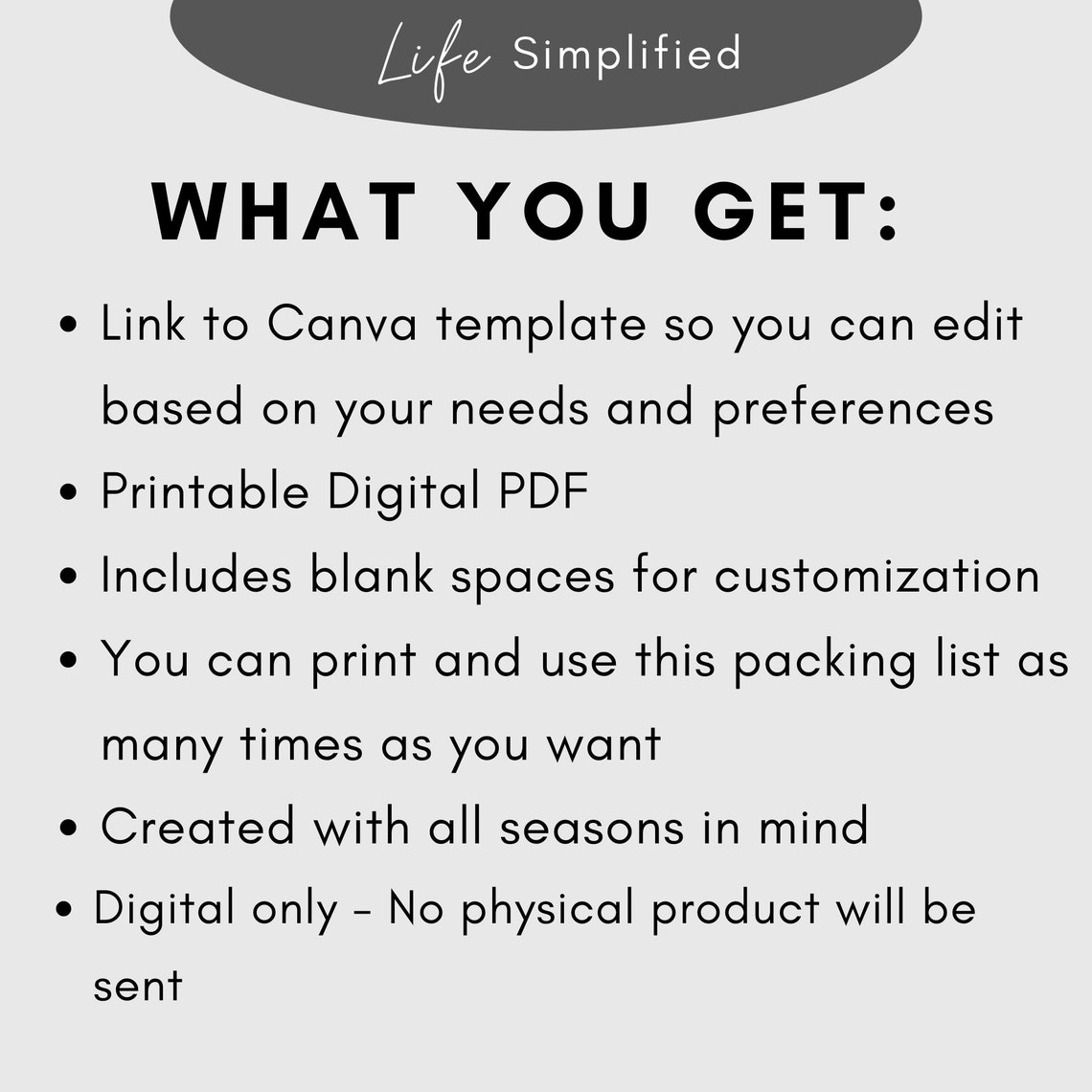 Toddler baby Packing List Template Travel Packing List Baby Etsy