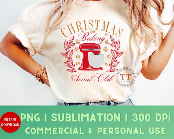 Christmas PNG, Social Club PNG, Christmas Baking png, Christmas Coquette png, Girls Club, Trendy Christmas png,Holiday png,Christmas Cookies