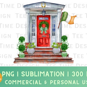 Chinoiserie Topiary St Patricks Day Porta da frente irlandesa Slainte Grandmillenial PNG Clipart Shamrock Preppy Convite Aquarela Personalize