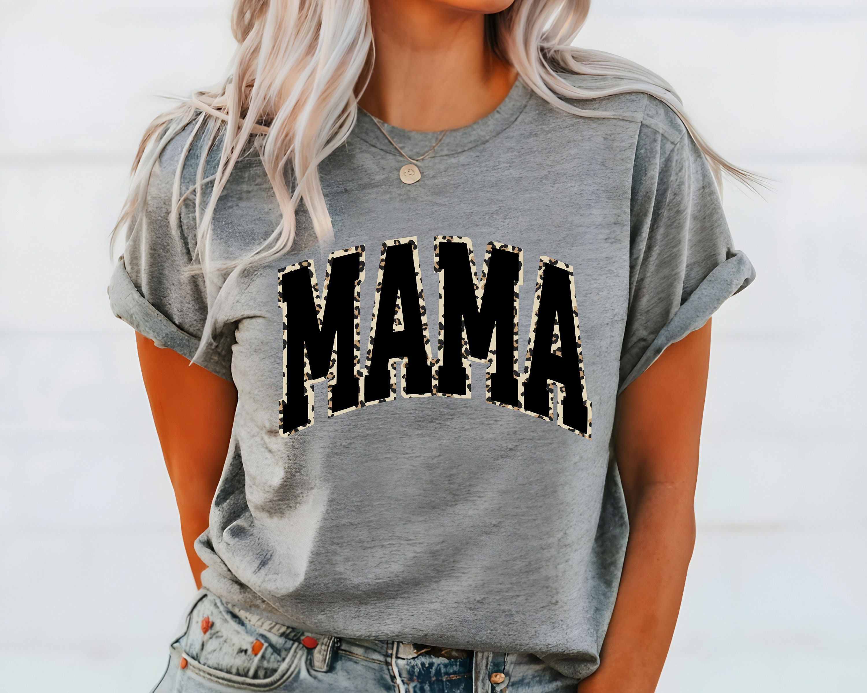 Mama Leopard Print PNG, Trendy Mama Varsity Png, Retro Mama Png, Mama ...