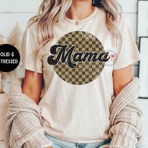 Mama Retro Checkered PNG, Trendy Mama Varsity Png, Retro Mama Png, Mama Png, Aesthetic, Mama PNG Sublimation Designs, Distressed png