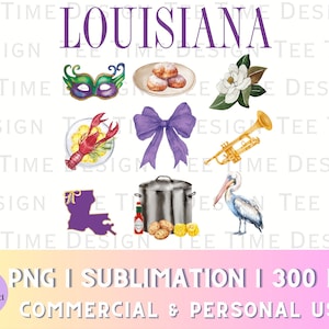 ルイジアナ PNG、ニューオーリンズ png、コケット、マルディグラ png、美的 PNG、ソフトガール時代、トレンディなデザイン、dtf png デザイン、バトンルージュ png