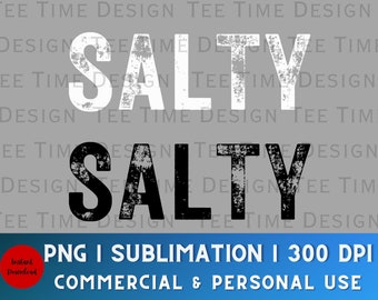 Salziges Grunge PNG, Bleib salzig, Distressed Shirt, Strand PNG, Beach Vibes PNG, ästhetisches png, Spring Break, Surfer png, Distressed Summer