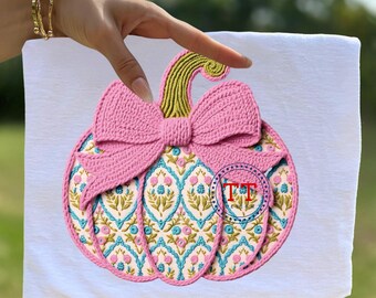 Preppy rosa Grandmillenial garnpumpa png, virkad kokett rosett