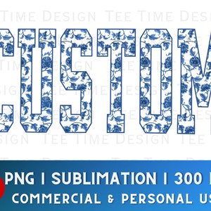 Chinoiserie azul e branca personalizada png, design grandmillenial azul e branco, salgueiro azul moderno PNG, DTF png, preppy, digital