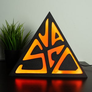 VASCO ROSSI ~ led Lightbox. Table or Wall Lamp, USB dimmable. Ornament or gift. for bedroom, study, desk or cabinet