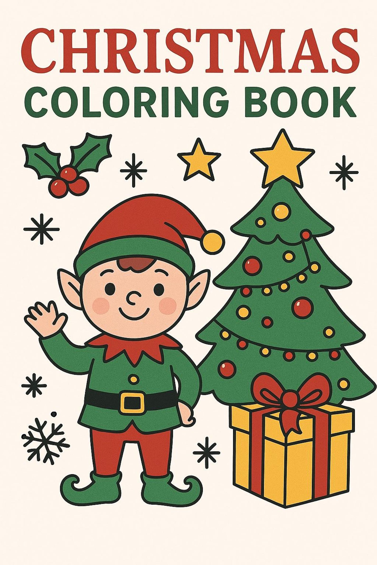 Printable Christmas Coloring Pages – Cozy Holiday Fun for Kids & Adults