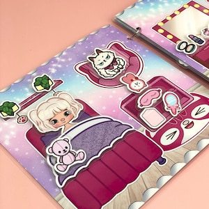 Busybook Toca Boca Life - Sueño Rosa, casa de peper