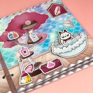 Busybook Toca Boca Life - Pink Dream, Paper house, Toddler Activity, Cartoon Characters image 7
