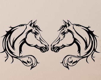 Horse Head Wall Decor SVG: Laser Cut Files (Digital Download)