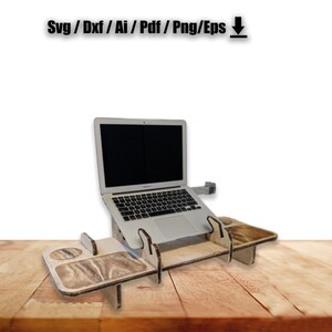 Laser Cut Wooden Bath Board Plan with Tea Light Holders (Digital Download)
