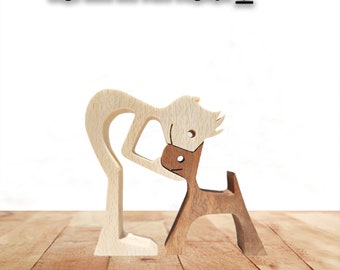 Wooden Animal Puzzle Human toy Laser cut files, Montessori Toy, Game for Kids, SVG,DXF, CDR, vector plans Glowforge files Instant download