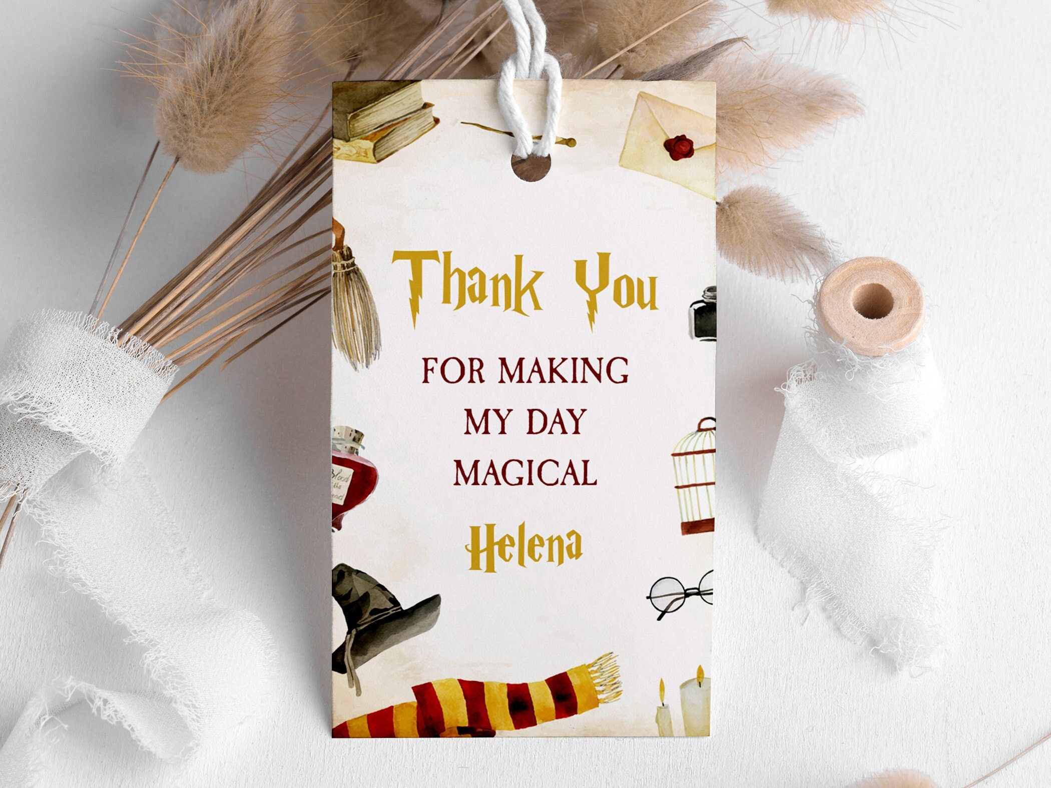 Harry Potter Flat Wrap and Gift Tags - ASDA Groceries