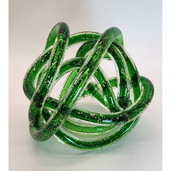 Blown Glass Knot Etsy