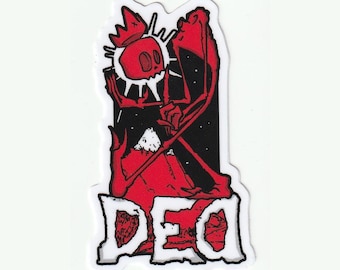 DED Mountain Walking Demon Vinyl Sticker