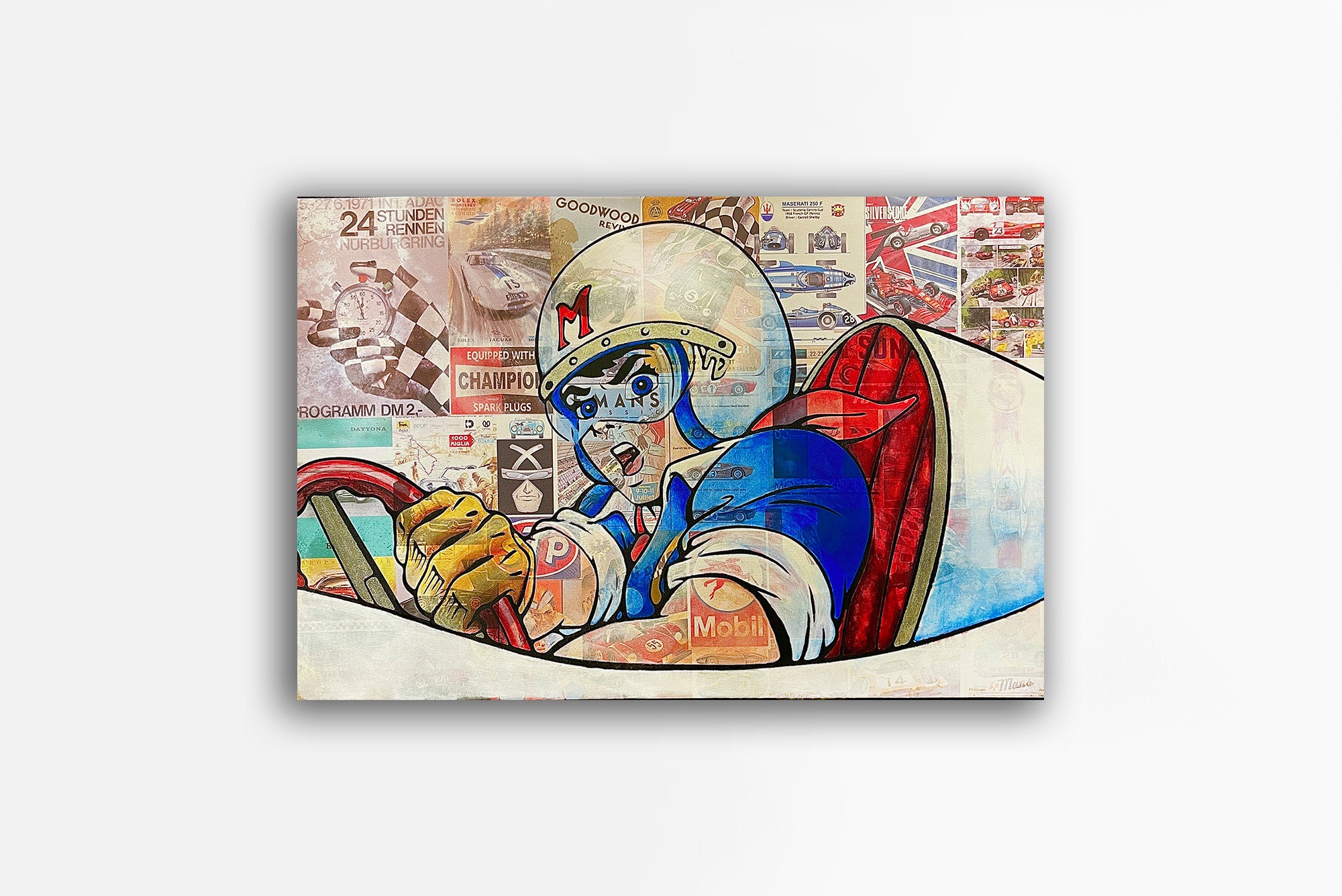 Tried doing some speed racer art : r/speedracer