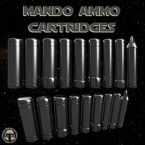 Mando 弾薬カートリッジ STL ファイル
