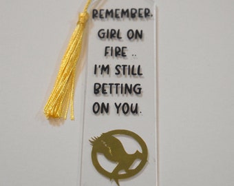 Catching Fire Bookmark