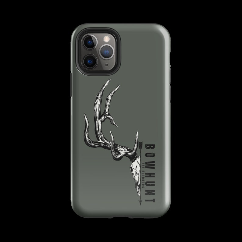 Bowhunt Tough Case for iPhone® Phone Case Outdoors Elk Deer Camo Hunting MaddyHunts image 1