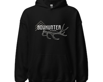 Bowhunter Hoodie, Hunting Clothes, Comfortable Sweatshirt, Gifts for Him, Deerhunting