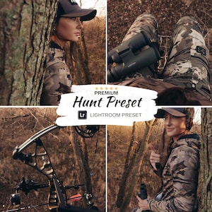 The Hunt Lightroom Presets: Outdoor Lifestyle Filter (Digital Download)