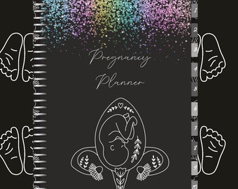 Digital Pregnancy Journal, Digital Pregnancy Planner, GoodNotes Planner, Weekly/Monthly, Baby Bump Journal, Baby Shower Gift, Pregnancy Gift