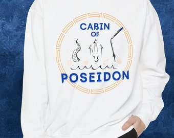 Camp Half Blood Shirt, Percy Jackson Sweatshirt, Cabin Shirt, Camping Shirt, Poseidon Shirt, Percy Jackson Shirt, Half Blood Chronicles