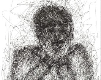 Scribble art sketch
