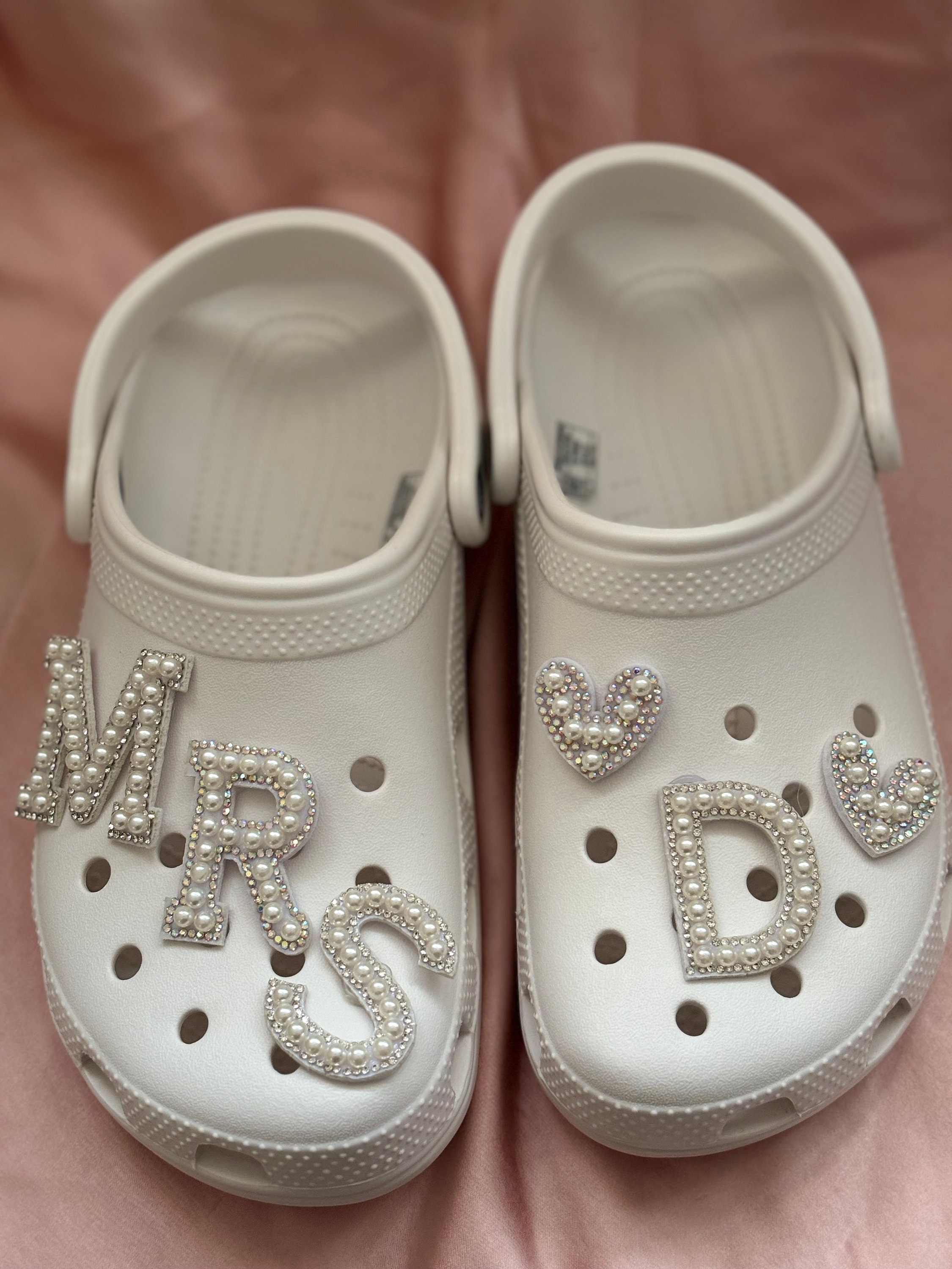 Bridal crocs clearance