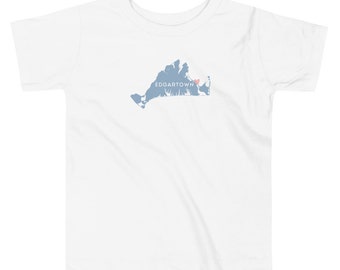 Edgartown Island Toddler Tee