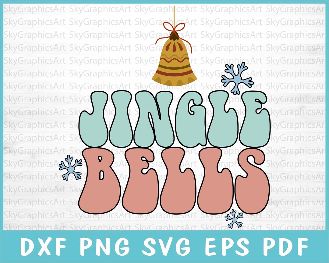 Jingle Bells Svg Christmas Bells Svg Bells With Holly Svg Etsy New Zealand