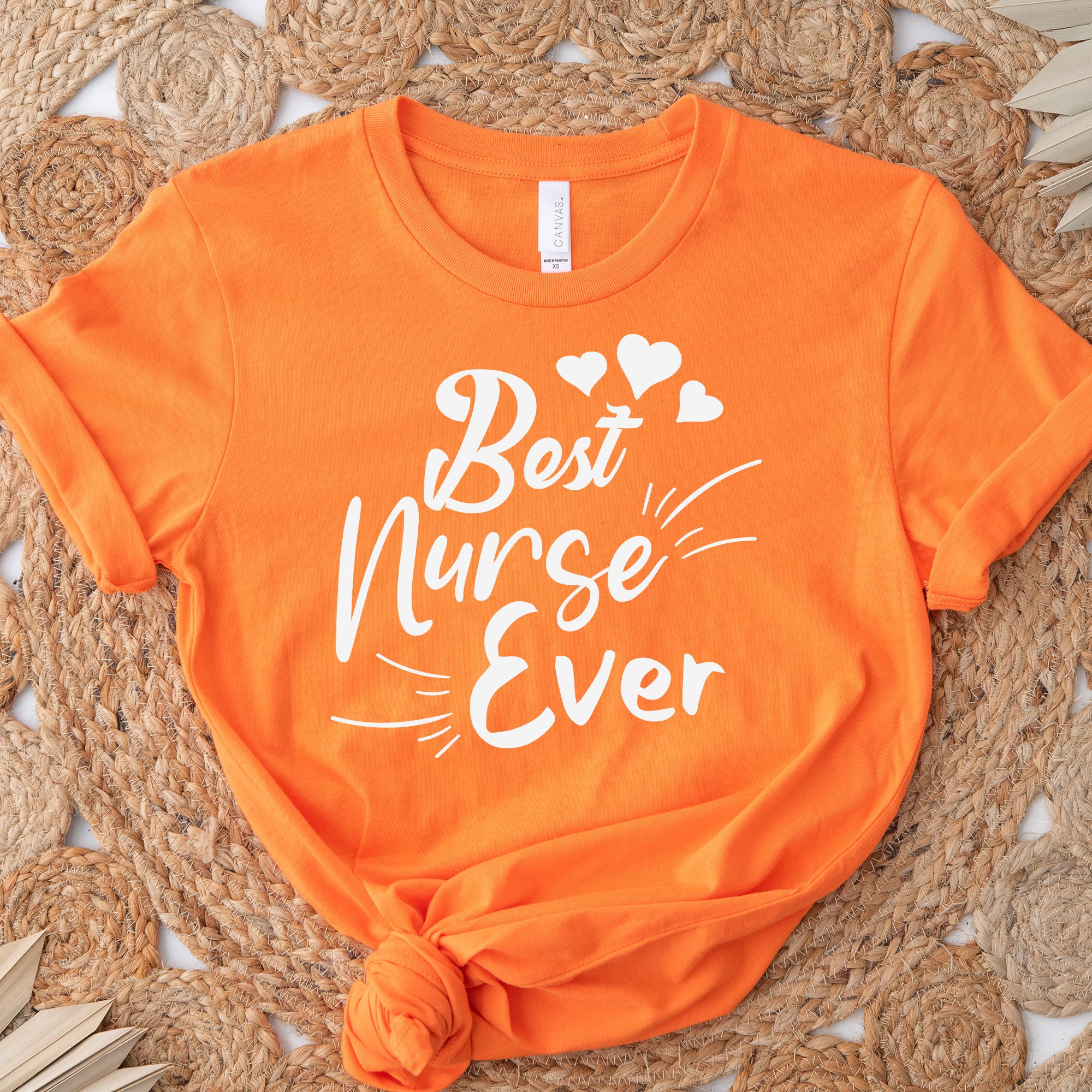 Best Nurse Ever Svg Nurse Shirt Svg Nursing Tee Nurse Etsy